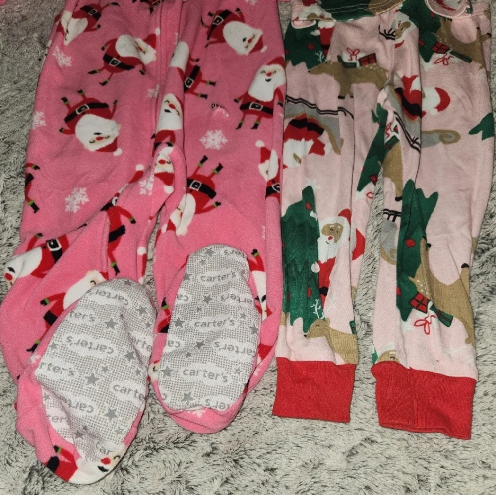 Christmas pajama bundle‎ 2T